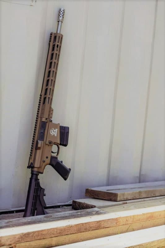 GLFA AR10 Rifle - Bronze | .308WIN / 7.62NATO | 18" Stainless Steel Barrel | 15.25" M-LOK Handguard