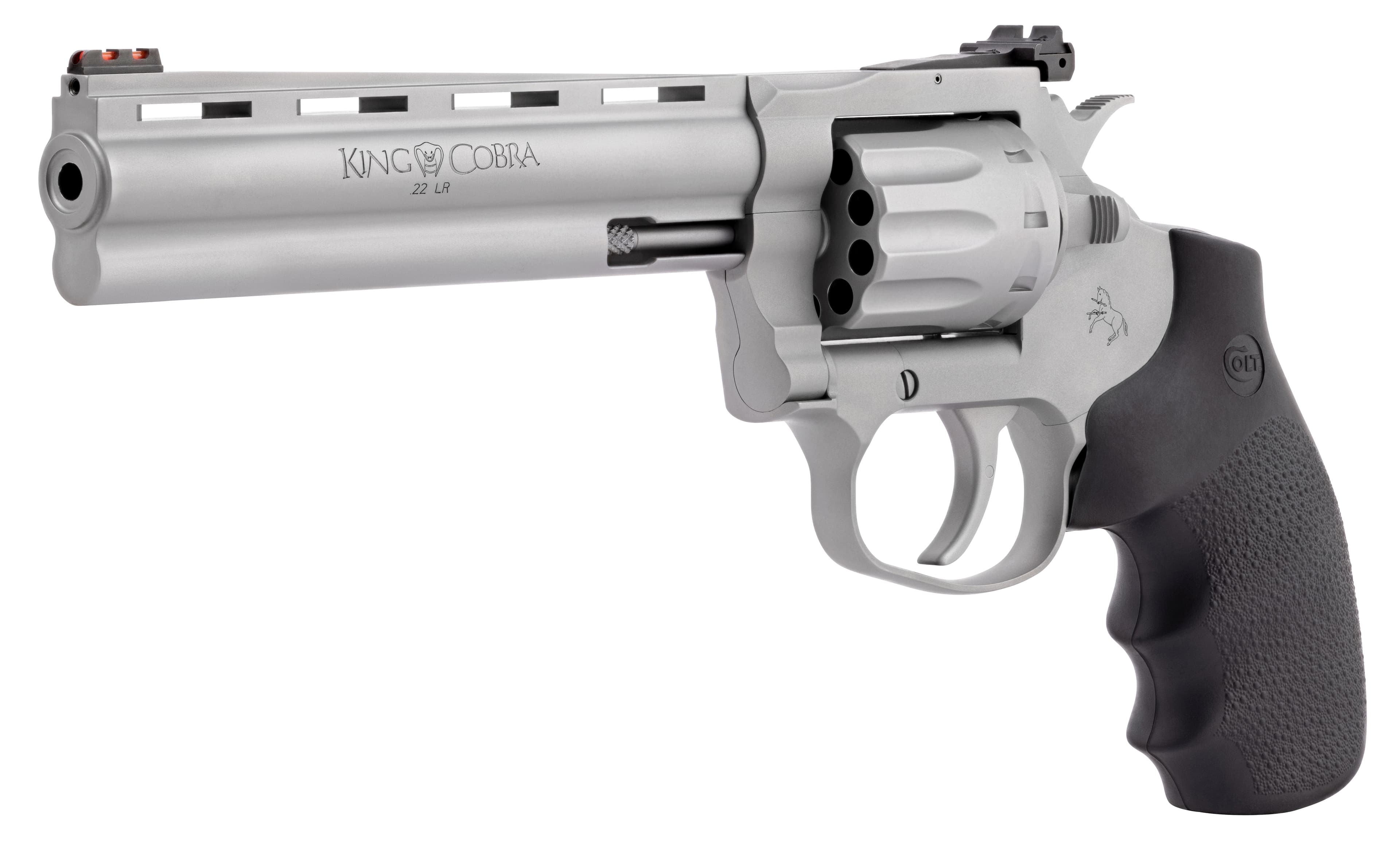 Colt King Cobra 22 Long Rifle 6 Barrel 6 Round Matte Stainless
