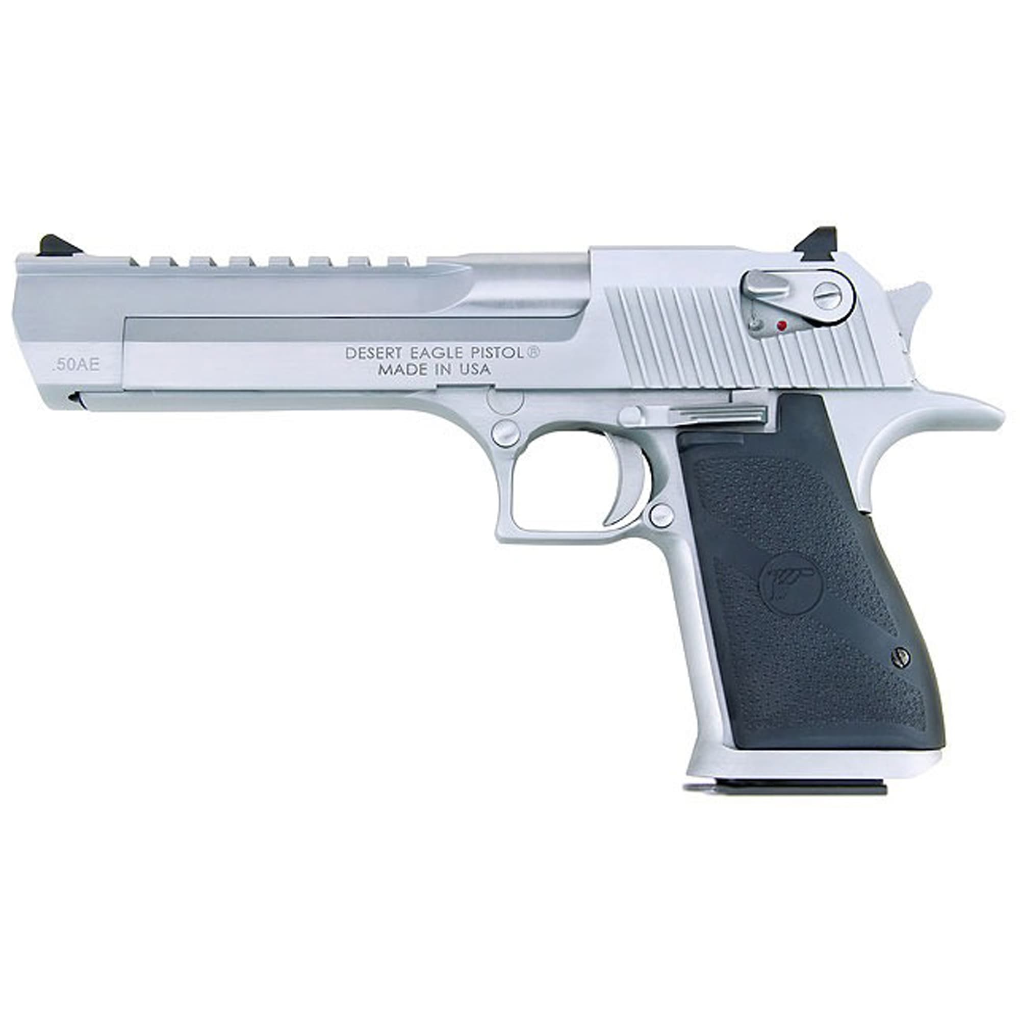 Magnum Research Desert Eagle Mark XIX Pistol 50 AE 6 in. Brushed Chrome 7 rd.
