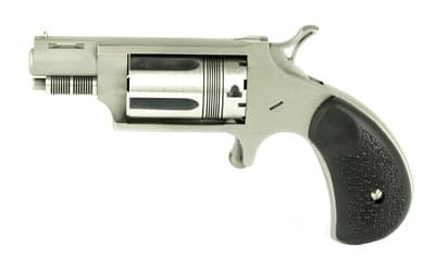 NAA Wasp Mini-Revolver Combo 22 LR/.22 WMR Stainles/Black 1.13 in. 5 rd.