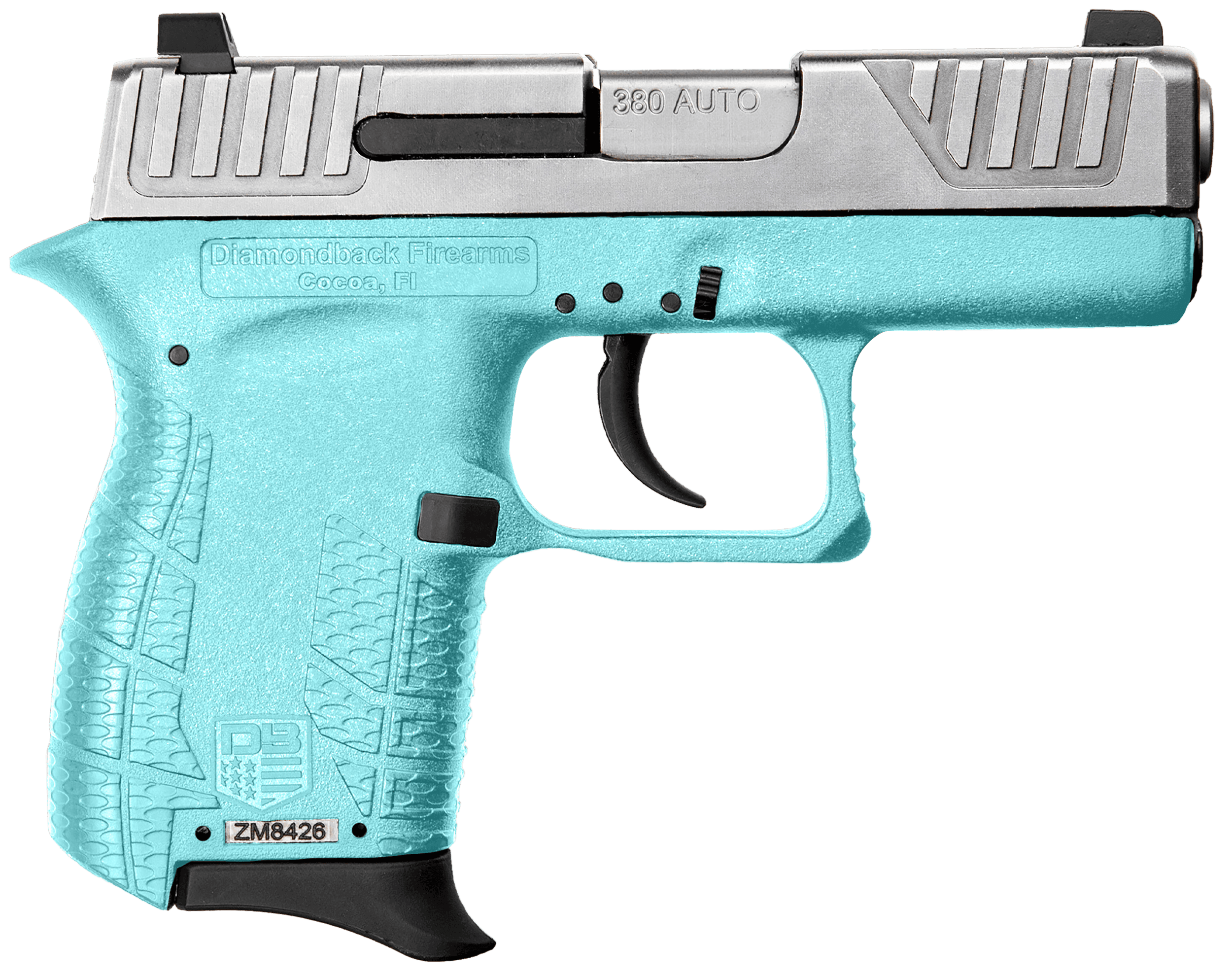 Diamondback, Db380 Generation 4 Db0100e092, 380 Acp, 2.80 inch Barrel, 6+1, Mint Frame, Nickel Boron Slide