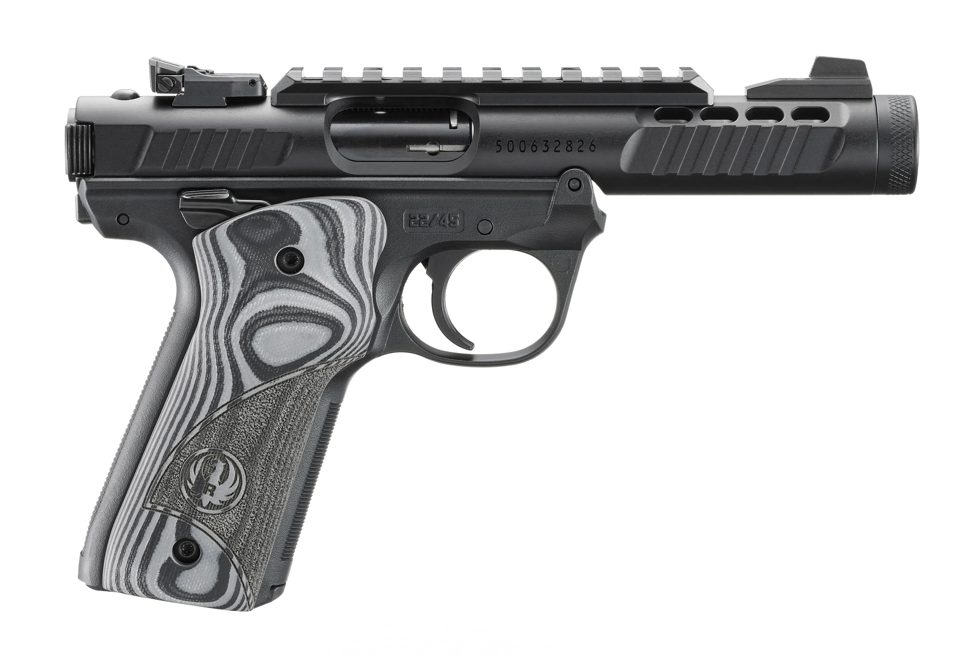 Ruger, Mkiv 22/45 Lite, .22 LR, 4.4 inch, 10 Rounds, Anodized