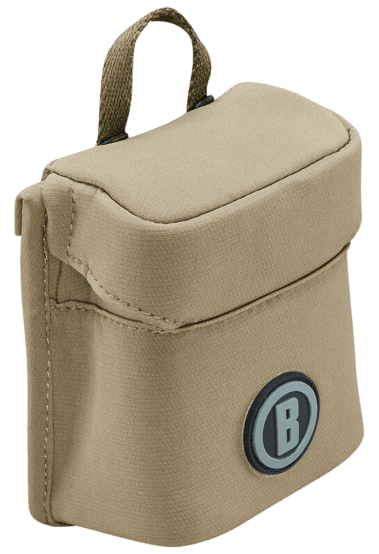 Bushnell Vault Modular Optics Protection System Range Finder Pouch Lens Cleaning Tan Coiled Tether