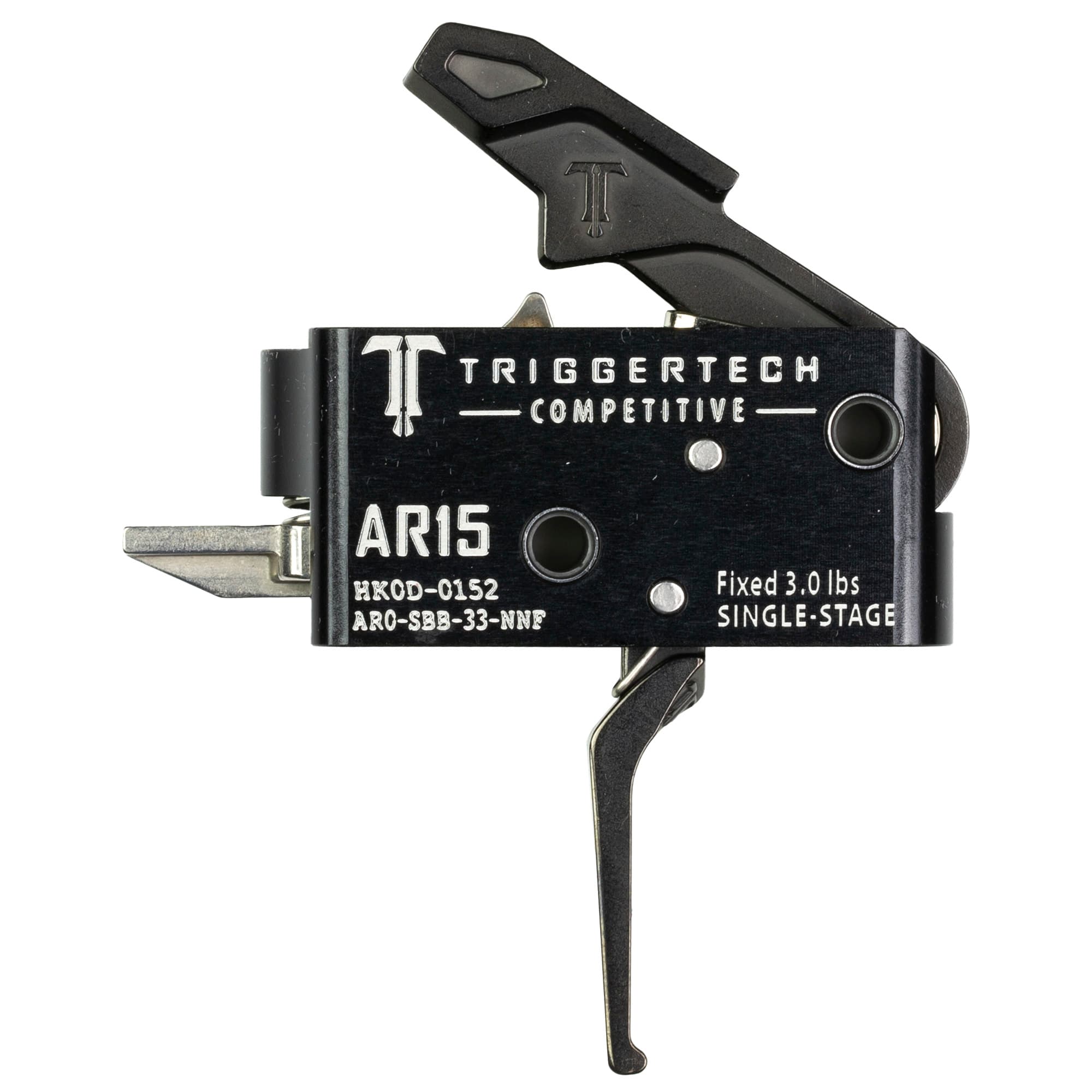 TriggerTech Competitive Flat Single-Stage 3 lbs Trigger for AR-15