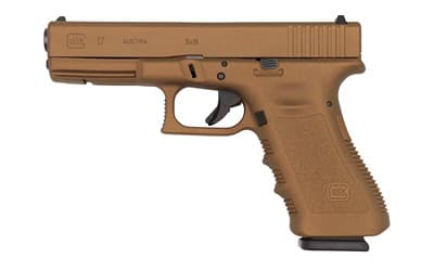 Glock 17 Gen 3 9mm Luger 4.49in 17 Rounds Burnt Bronze Cerakote