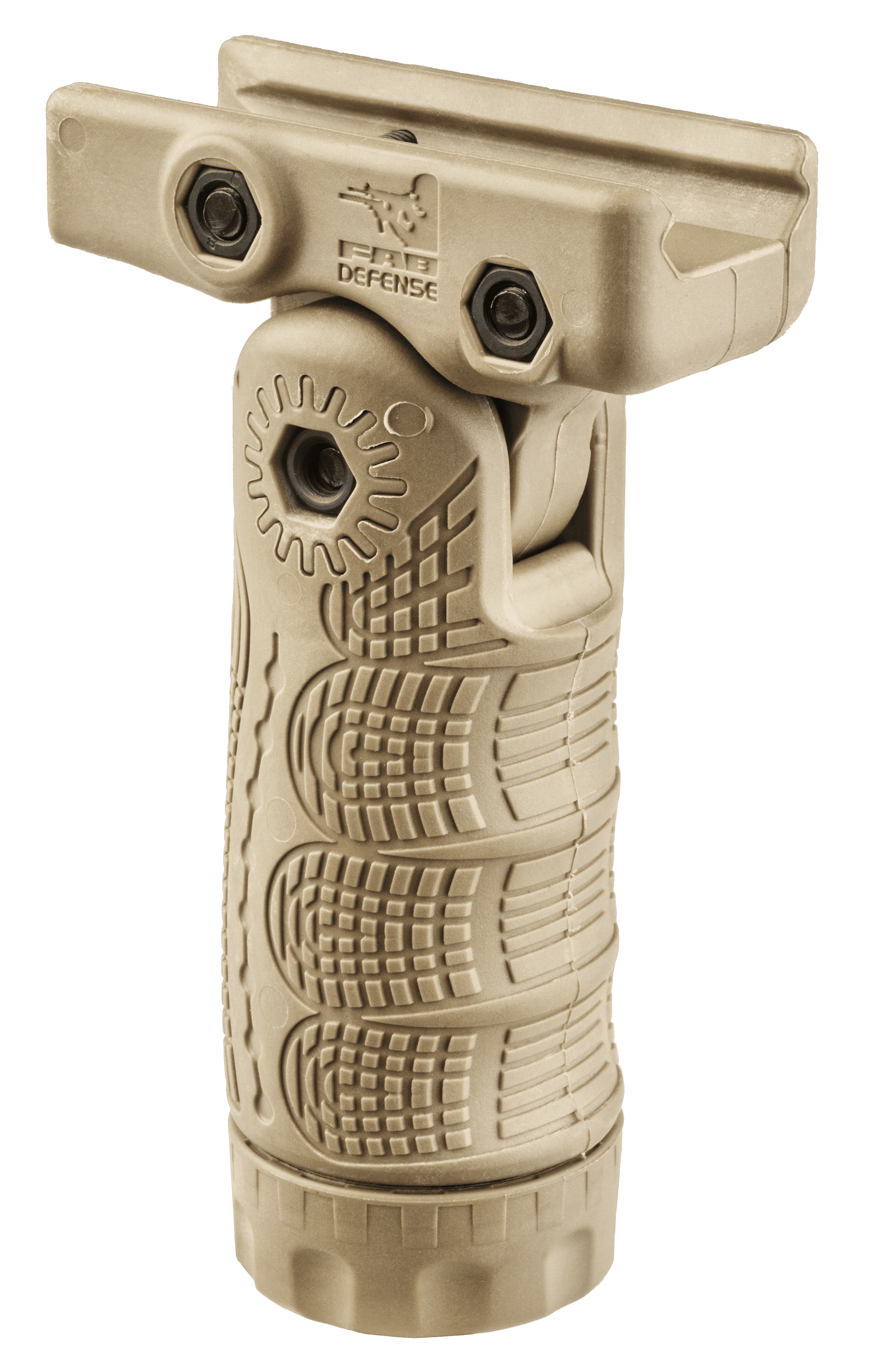 Fab Defense Fxtflt T-F-L Vertical Folding Foregrip 7 Position Flat Dark Earth Polymer