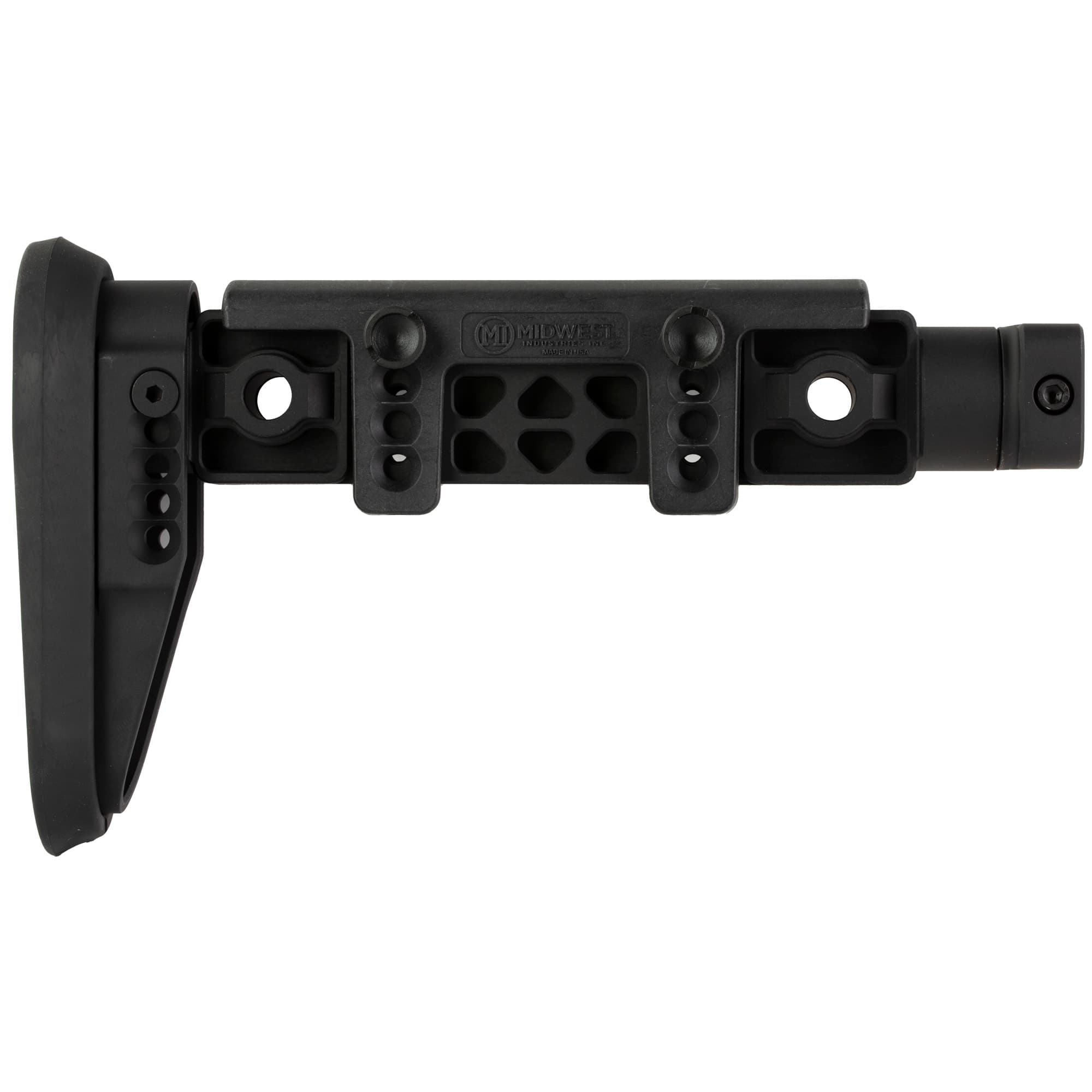 Midwest Industries Alpha Series Fixed Beam Stock Picatinny Fit Anodized Finish