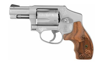 Smith & Wesson 640 357 Magnum 2.13 inch 5 Rounds Matte Silver Engraved