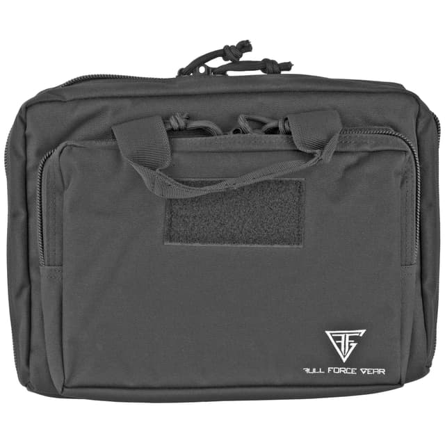 Full Forge Gear Cat-2 Double Pistol Case - Black | 12"x10"