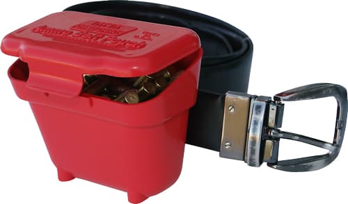 MTM Red Ammo Belt Pouch for 22LR to 9mm