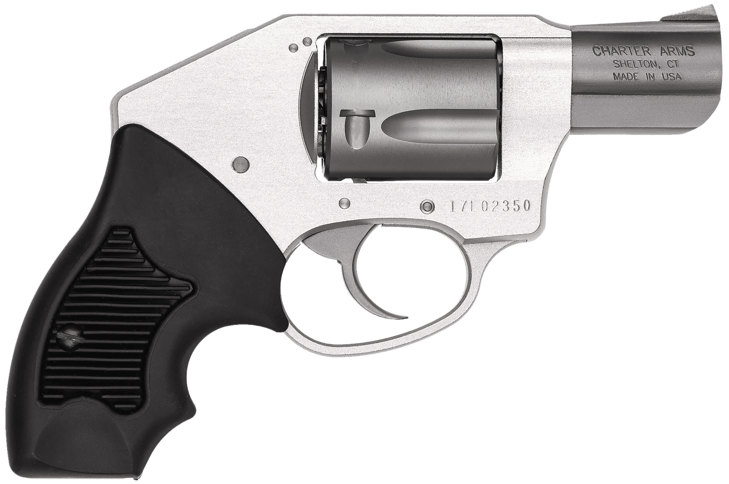 Charter Arms Off Duty Revolver 38 Special 2 inch 5 Rounds Silver