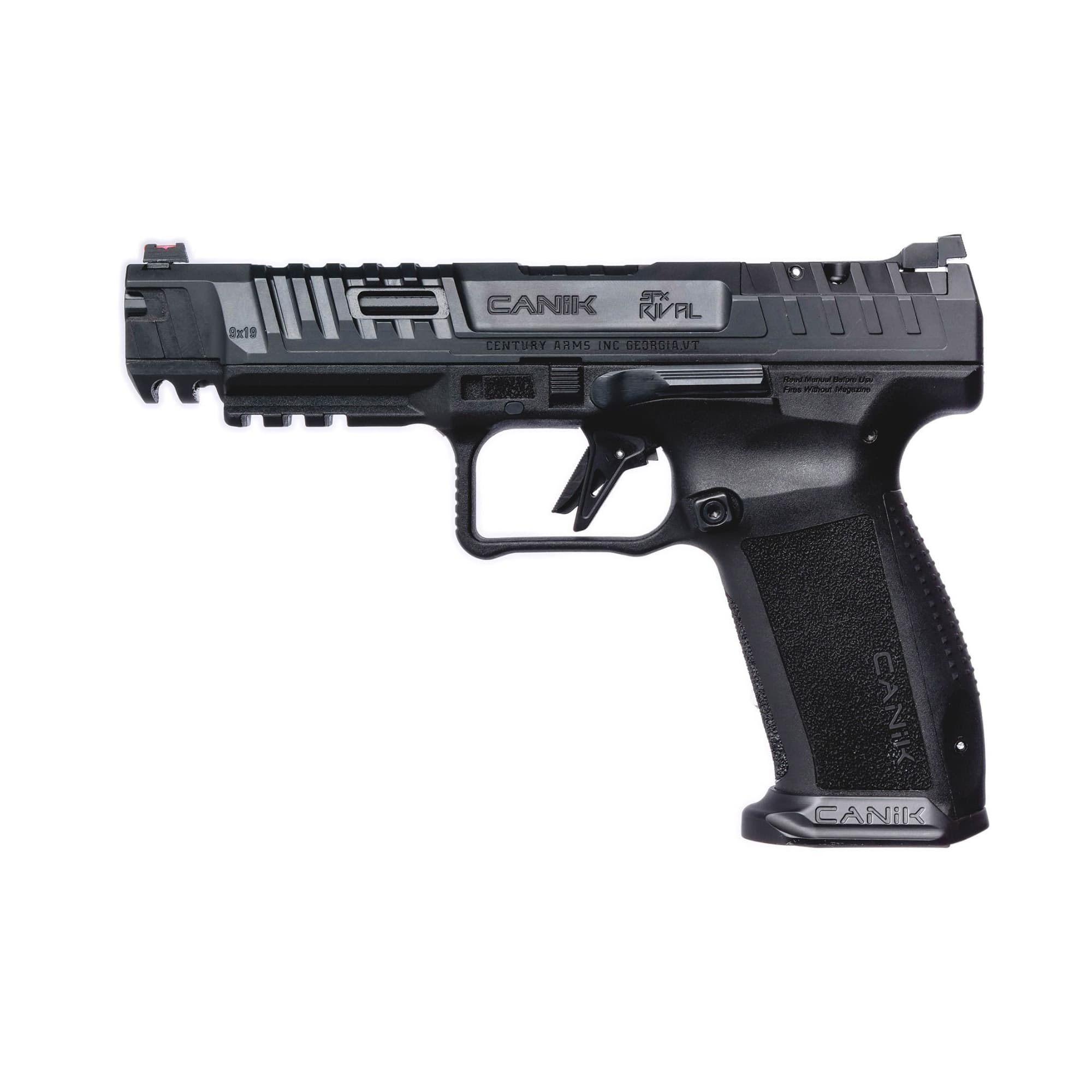 CANIK SFx RIVAL Pistol - Rival Dark Side | 9mm | 5" Barrel | 2 - 18rd Mag | Optic Cut