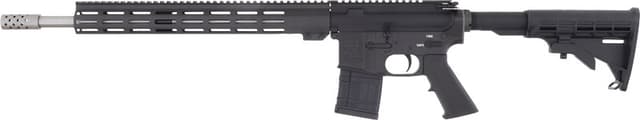 Great Lakes Firearms AR-15 450 Bushmaster 18" 5-Round Stainless Receiver Adjustable Stock