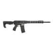 FosTech Tech-15 Stryker AR15 Rifle - Black | 5.56NATO | 16" Barrel | Mach-2 13" M-LOK Rail | FosTech Tomahawk Stock | Installed Echo AR-II Trigger