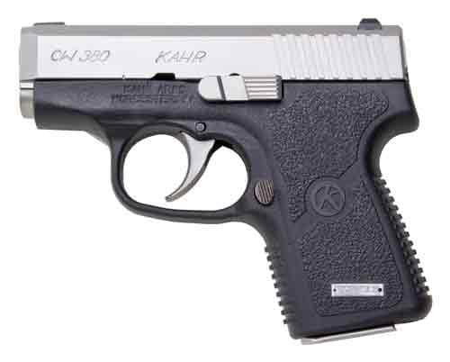 Kahr CW380 Pistol 380 ACP 2.5 in.Two Tone Black and Stainless 6 rd.