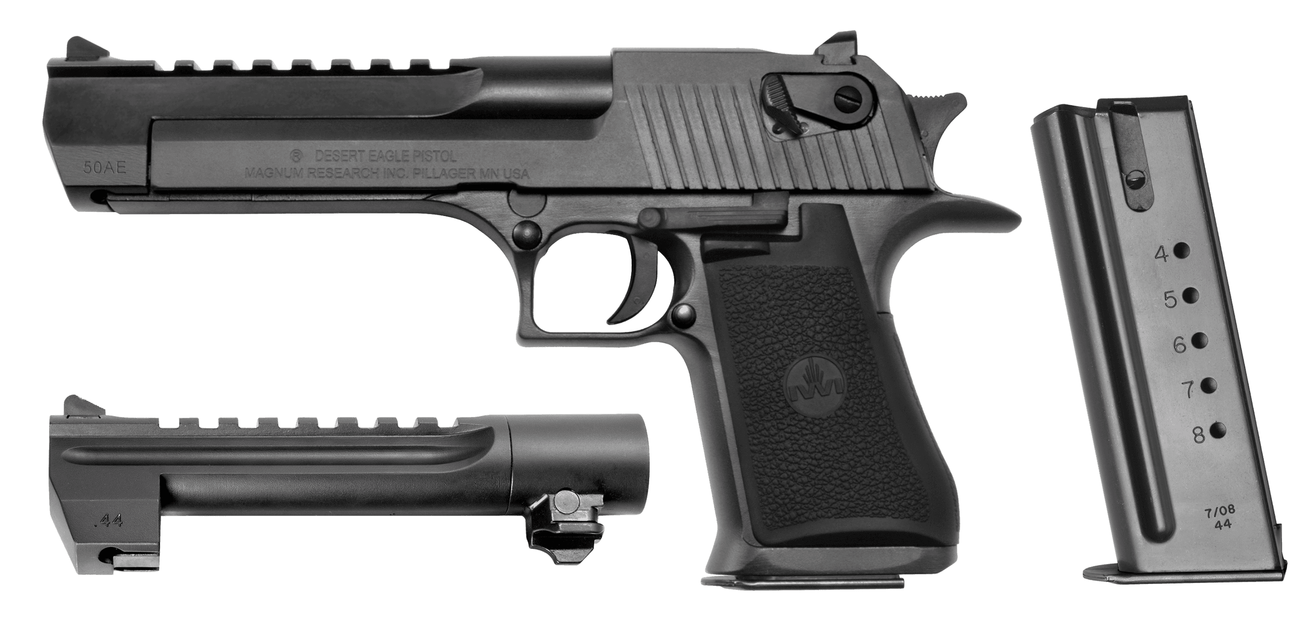 Magnum Research Desert Eagle Mark XIX 50 AE 6 in 7 rd .44 Mag