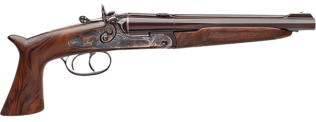 Pedersoli Howdah Vintage 410 Bore, 10.25in. Barrel, 2rd, Wood Stock & Forend - Brown (020S642410)