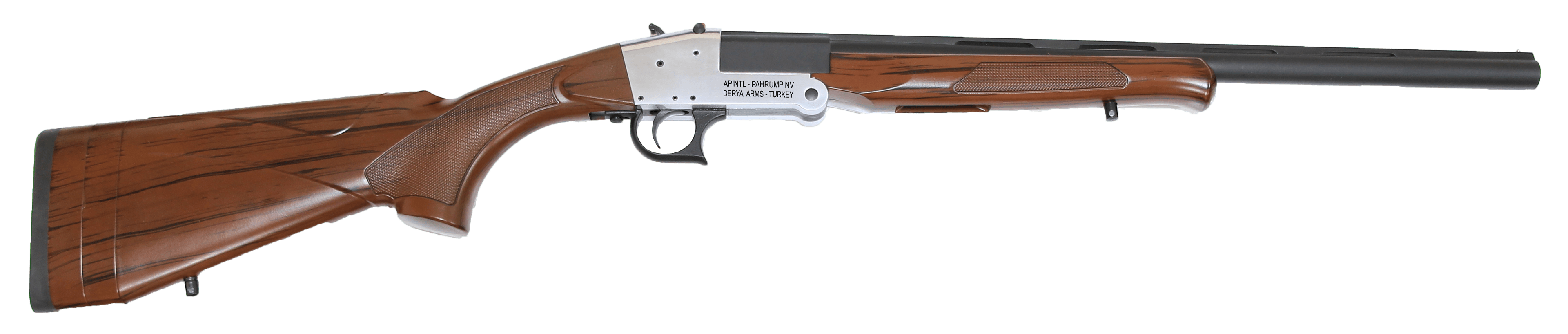 Armscor Traditional 20GA, 20in. Barrel, 1rd, Wood Stock & Forend - Gray (TK105)