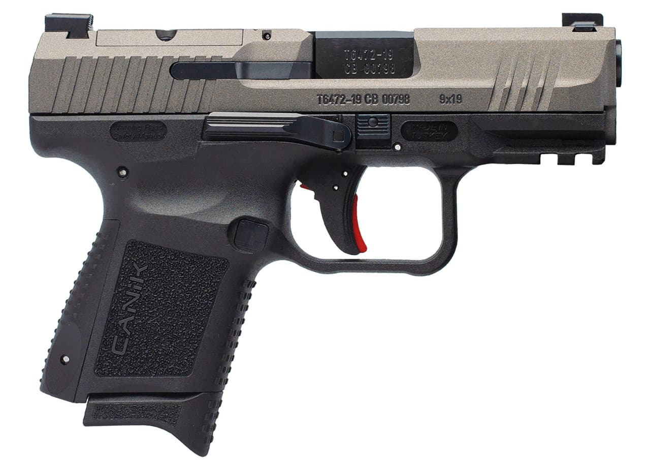 Canik Tp9 Elite Subcompact 9mm Luger 3.6 inch 15+1 Tungsten Cerakote