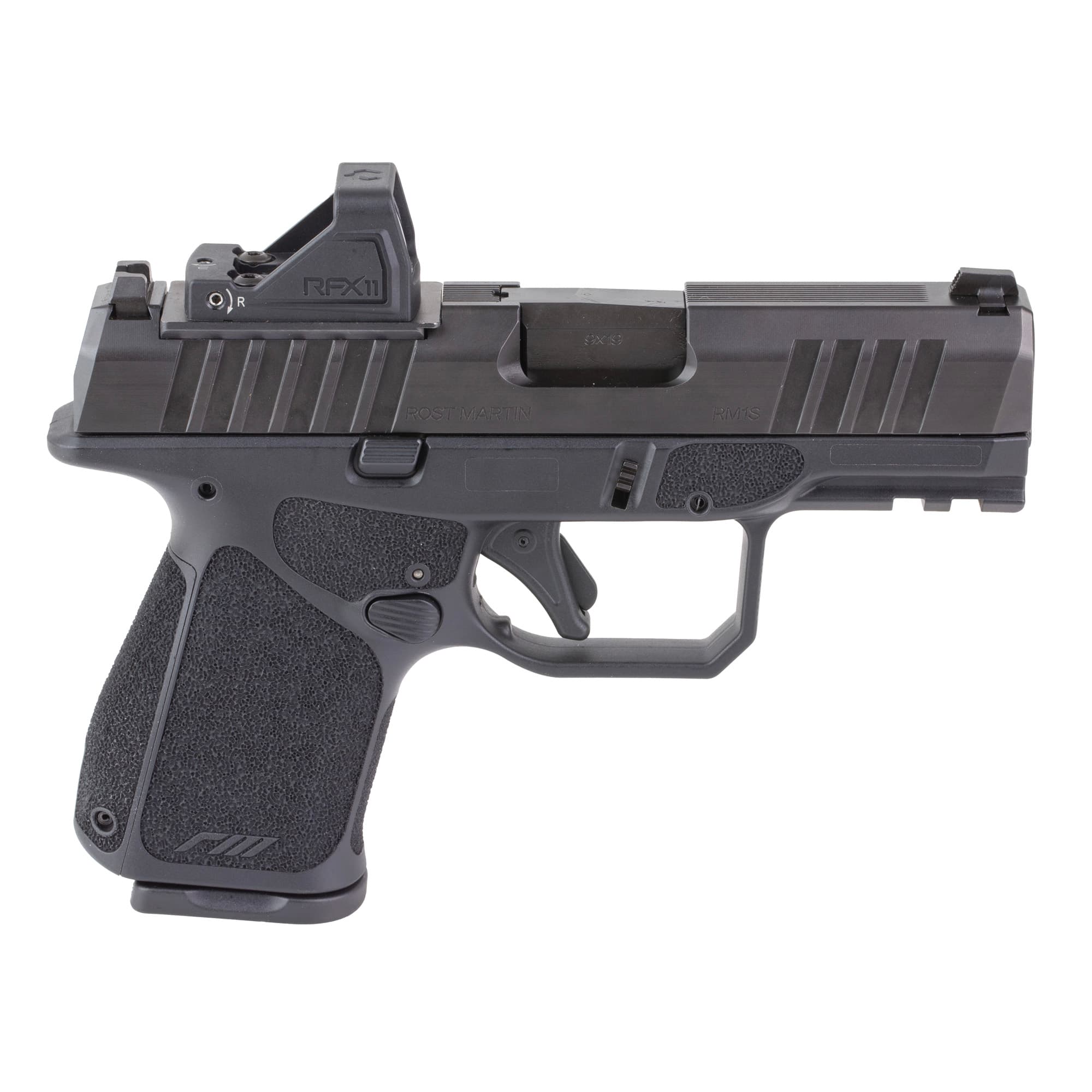 Rost Martin RM1S 9mm 3.6" 12/15rd Viridian Red Dot Bundle Pistol