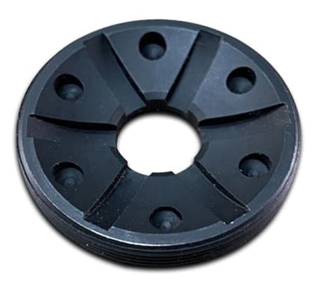 SilencerCo Charlie Front Cap 9mm Nitride for Omega 36M Hybrid Chimera Saker