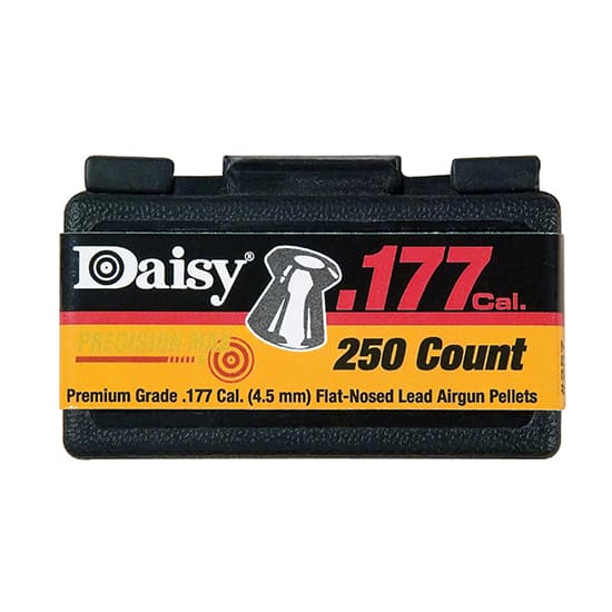 Daisy 990257512 PrecisionMax Premium 177 Lead Flat Nose 250/Box