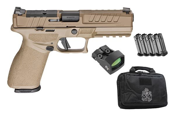 Springfield Armory Echelon 9mm Luger 4.5" 20+1 Flat Dark Earth Cerakote Optic Ready