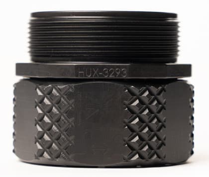 Huxwrx HUB-QD Adapter 2.0 1.375x24TPI Muzzle Device Compatibility 5.56 7.62