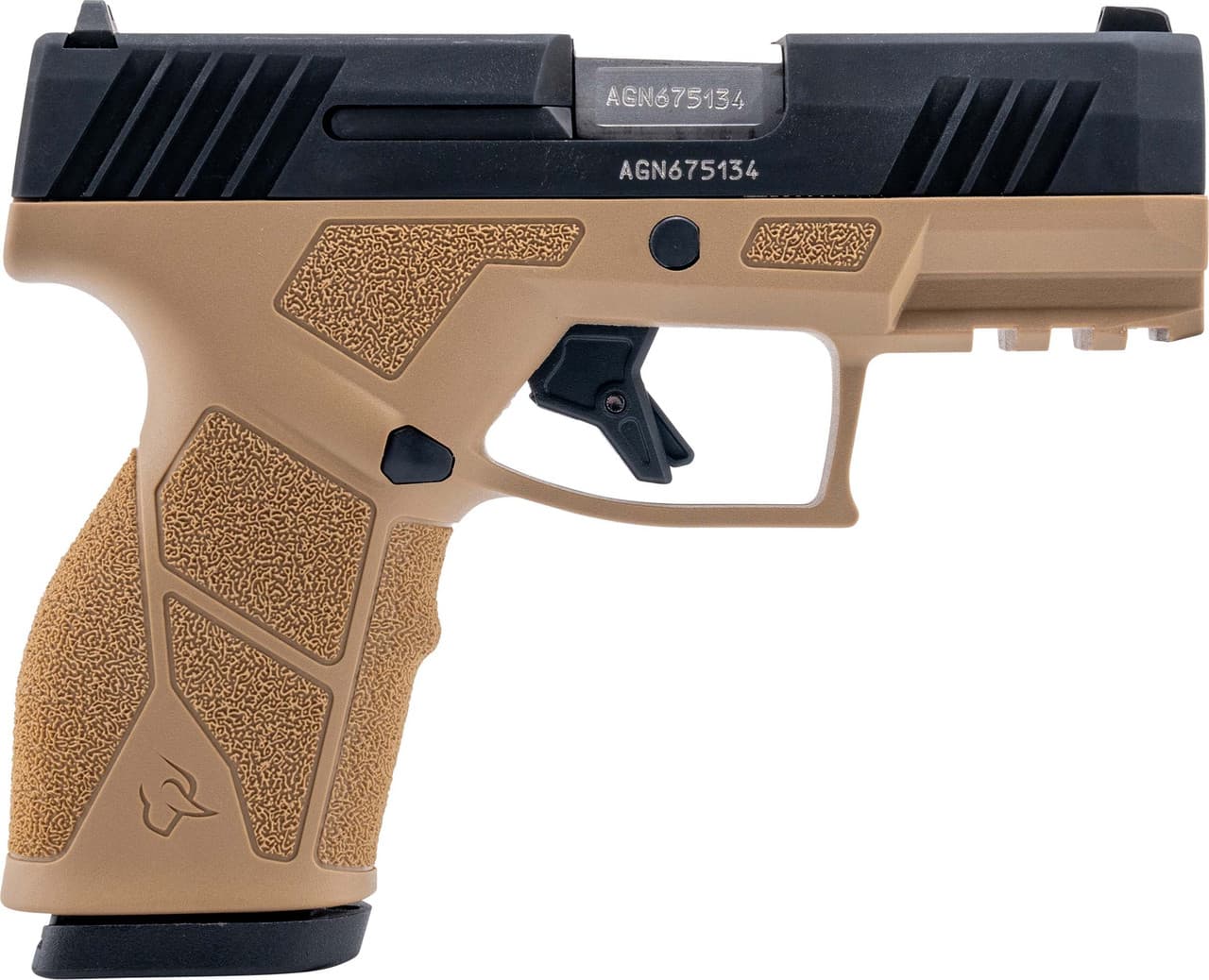 Taurus GX2 Pistol 9mm 3.38 in 10 Rounds Tan Frame Black Slide
