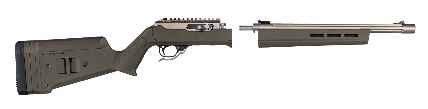 Magpul Hunter X-22 Stock Fixed Adjustable Comb OD Green Synthetic Ruger 10/22 Takedown