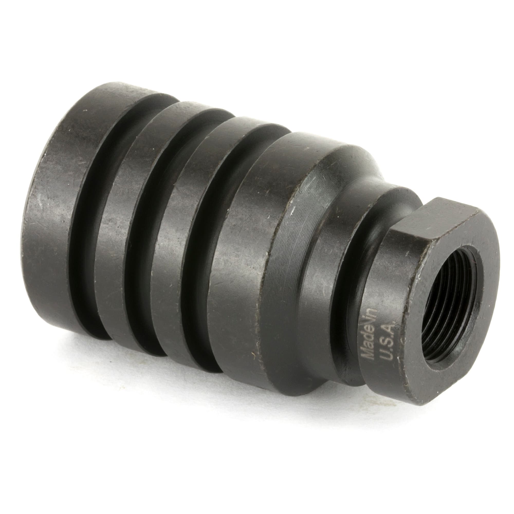 Midwest Industries MIPBD Blast Diverter Steel 1/2"-28 tpi for 223 Rem 5.56 NATO