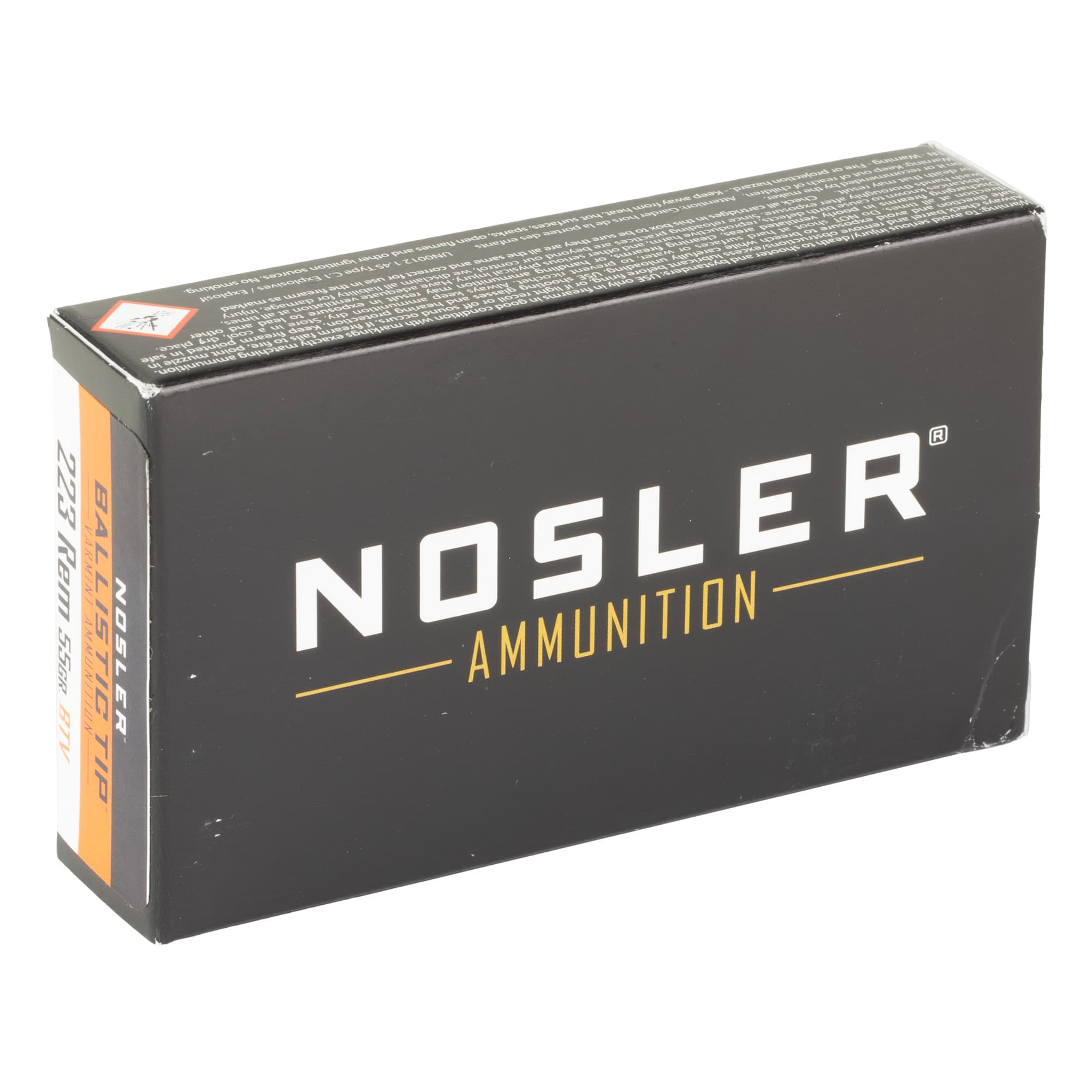 Nosler, Varmint Ballistic Tip, 223 Remington, Ballistic Tip, 55 Grain, 20 Rounds
