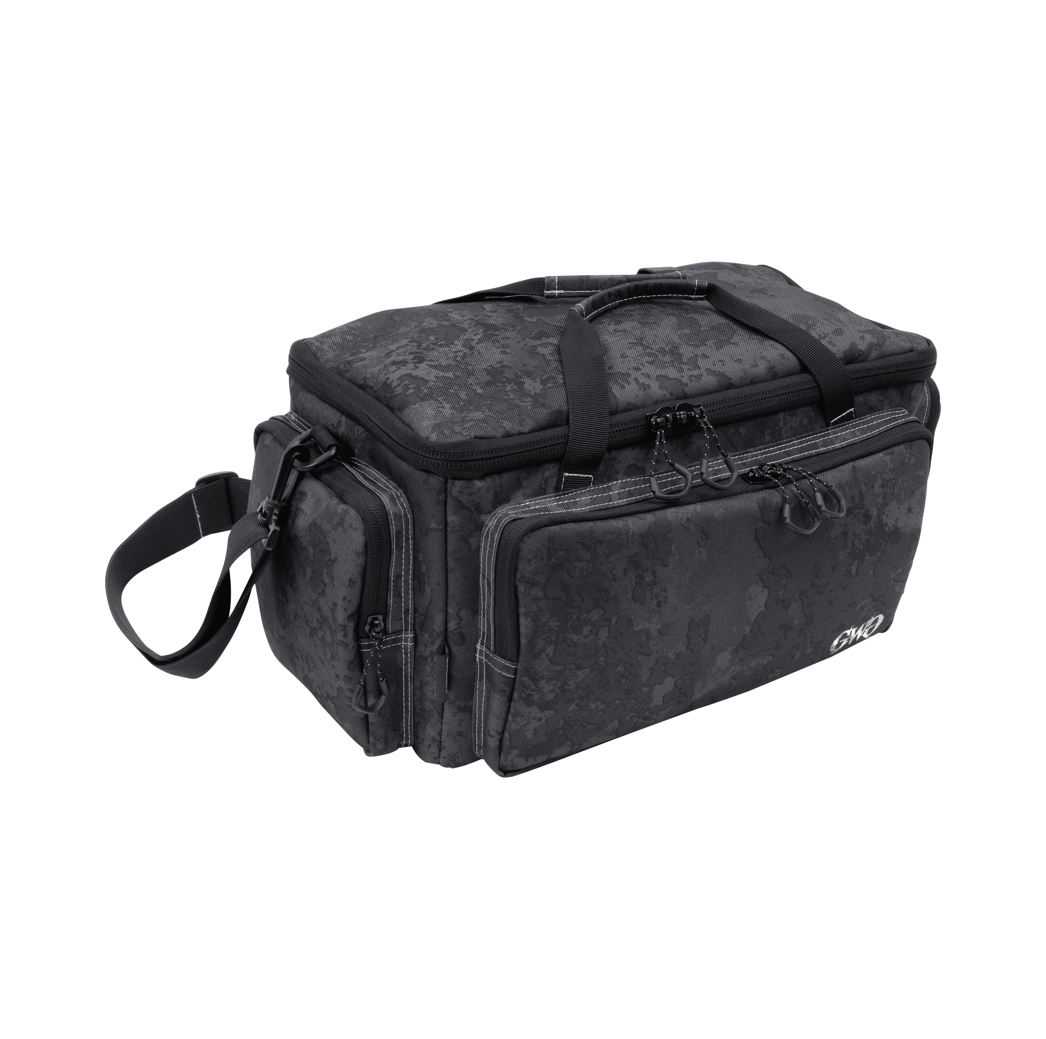 Girls With Guns 70639 Midnight Range Bag Shade Blackout Camo, Zippered Pockets & Adjustable/Removeable Shoulder Strap
