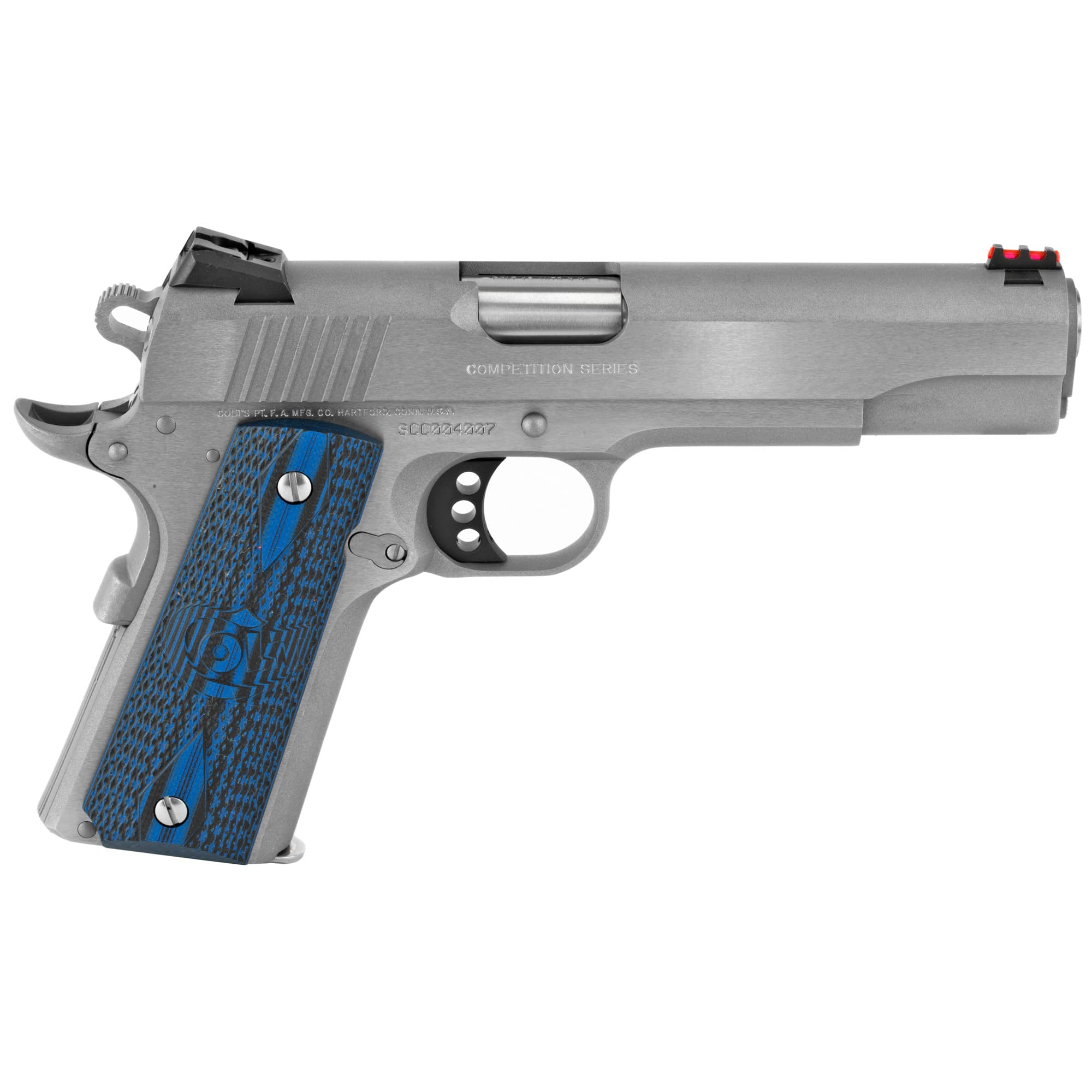 Colt 1911 Competition Pistol .45 Acp 5 inch 8+1 Capacity Stainless