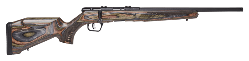 Savage, B22 Bns-sr, 22 Long Rifle, 18 in, 10+1, Matte Forest Green, Blued