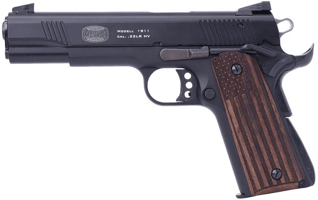 Blue Line Solutions Mauser Rimfire 1911 22 Long Rifle 5" 10+1 Steel Aluminum Frame