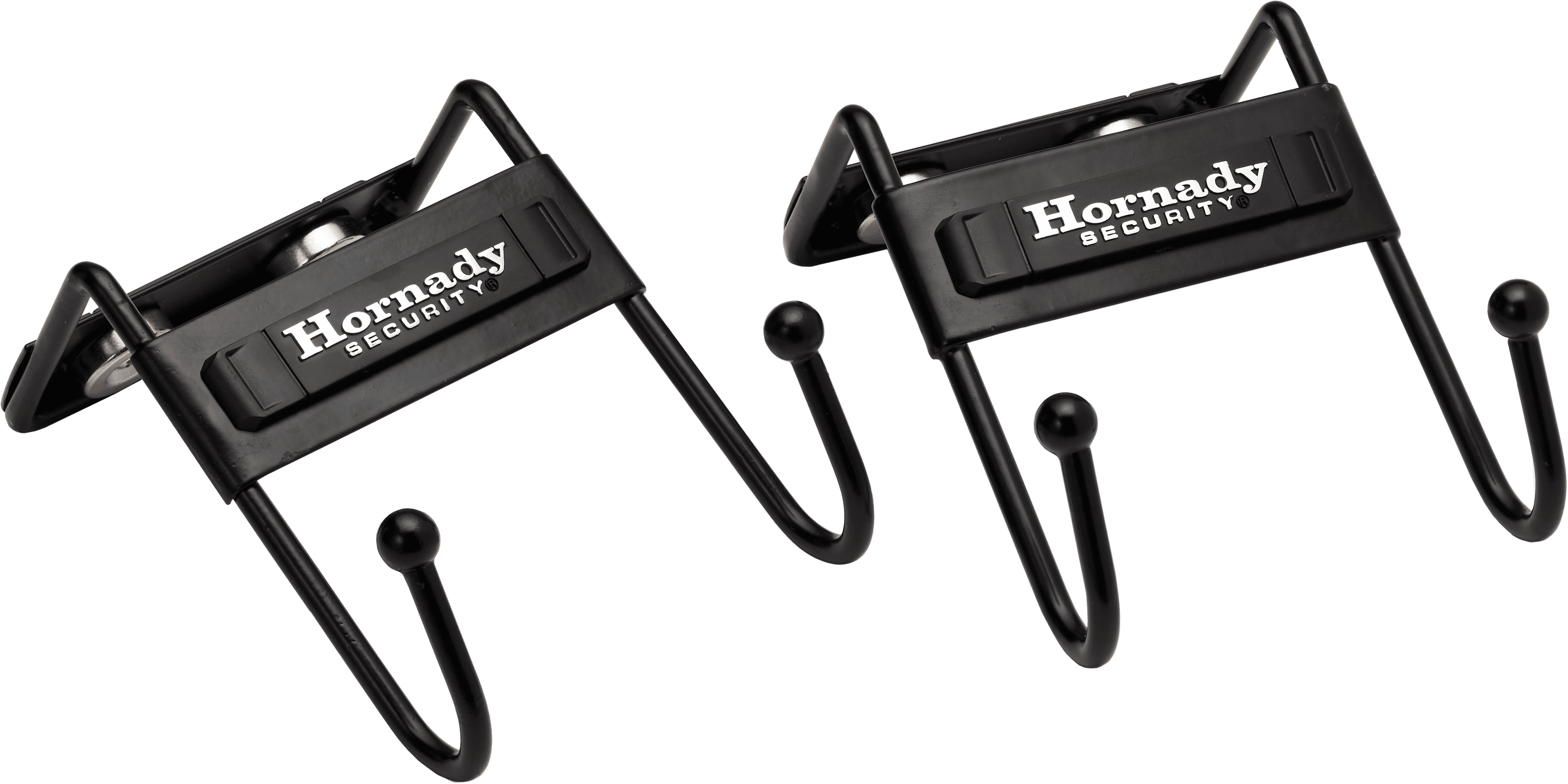 Hornady 95911 Magnetic Safe Hook  Metal Black 2 Pack
