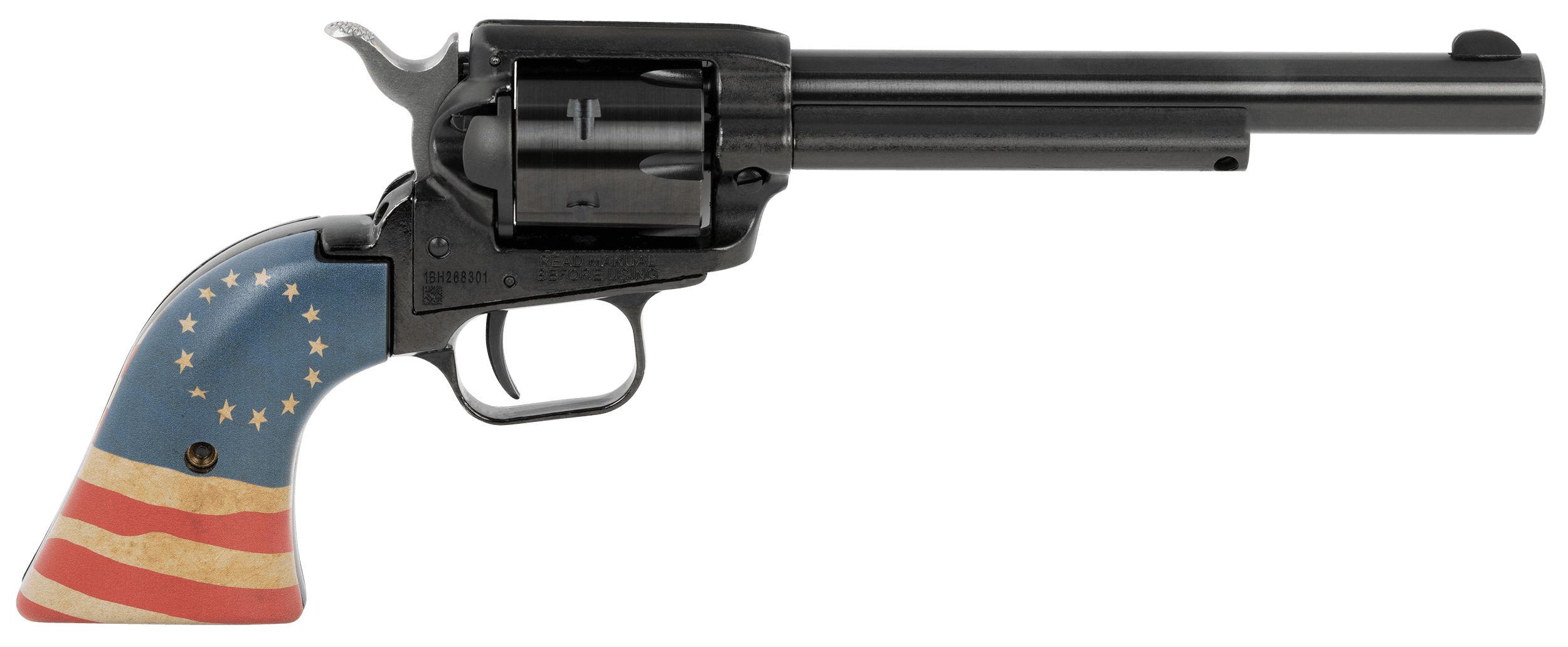 Heritage Manufacturing Rough Rider .22 LR 6.5 inch 6 Round Honor Betsy Ross Grips