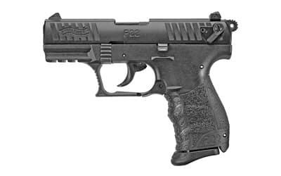 Walther P22Q Pistol 22 Long Rifle 3.42 in 10 Rounds Black Finish
