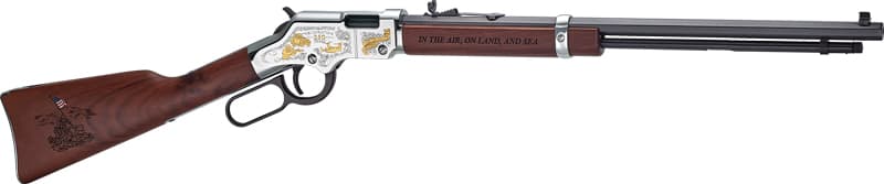 Henry H004MC Spirit of the Corps 22 S/L/LR 20" 16+1 Brown Lever Action