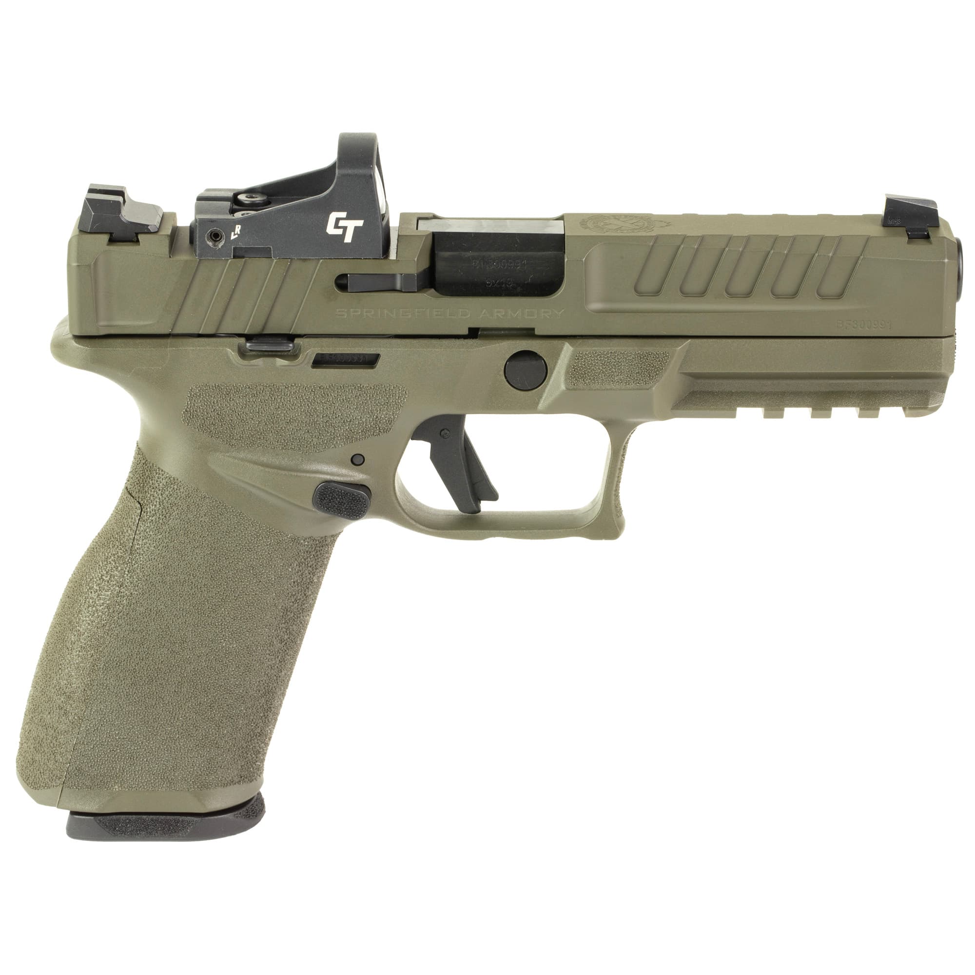 Springfield Armory Echelon 9mm 4.5 inch 15 Round OD Green Cerakote Semi Auto Pistol