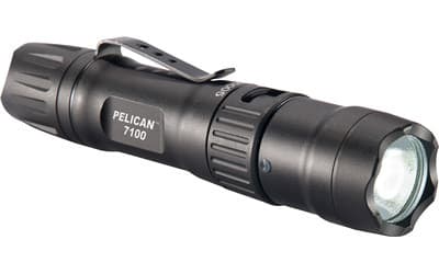 Pelican 7100 Tactical Flashlight USB Rechargeable Battery Level Indicator IPX8 Submersible
