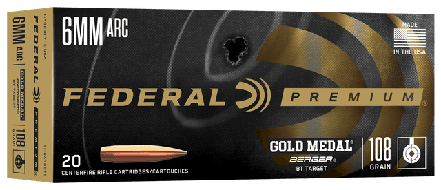 Federal Open Tip Match 6.5 Grendel 120 Grain 20 Rounds