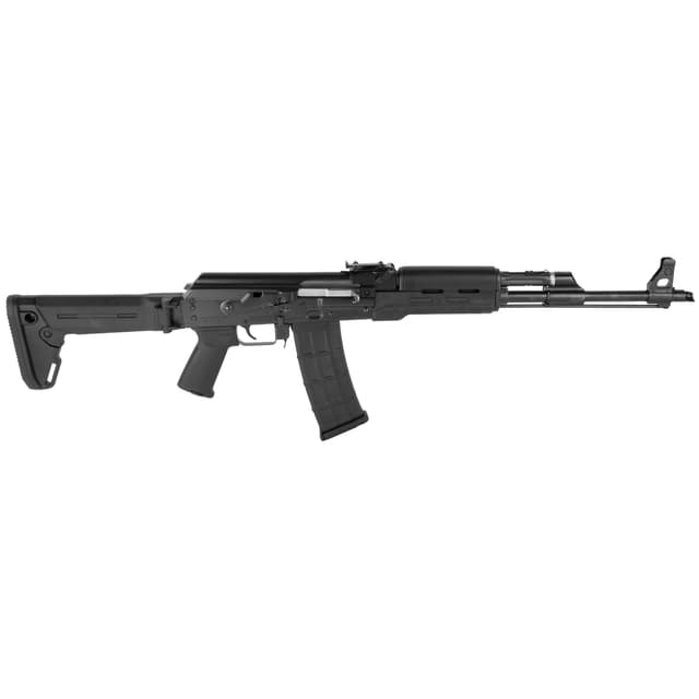 Zastava ZPAPM90 PS AK-47 Rifle BULDGED TRUNNION 1.5MM RECEIVER - Black | 5.56 NATO | 18.25" Chrome Lined Barrel | Hogue Handguard | Magpul Grip | Magpul Zhukov Stock
