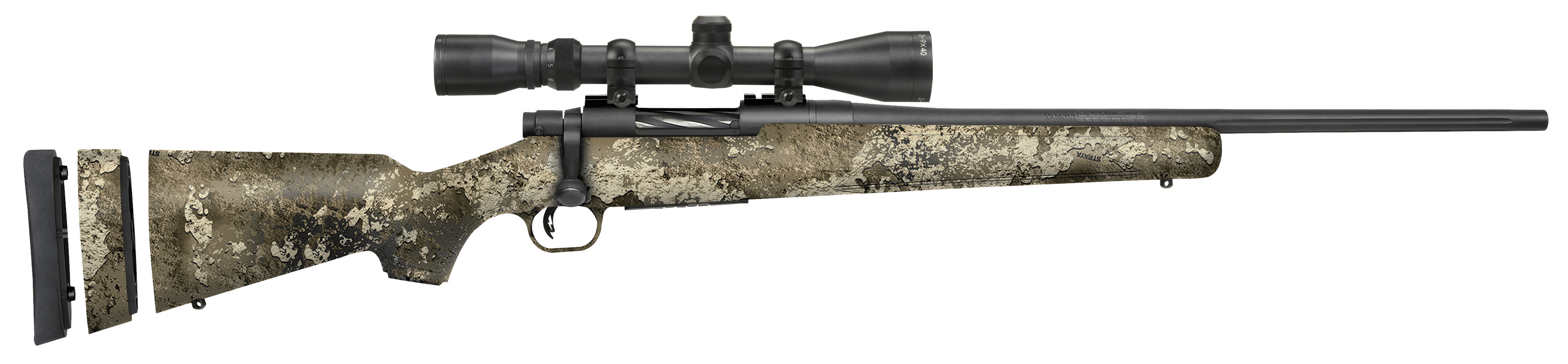 Mossberg Patriot Youth Bantam .308 Winchester 20 inch 5+1 TrueTimber Strata Camo