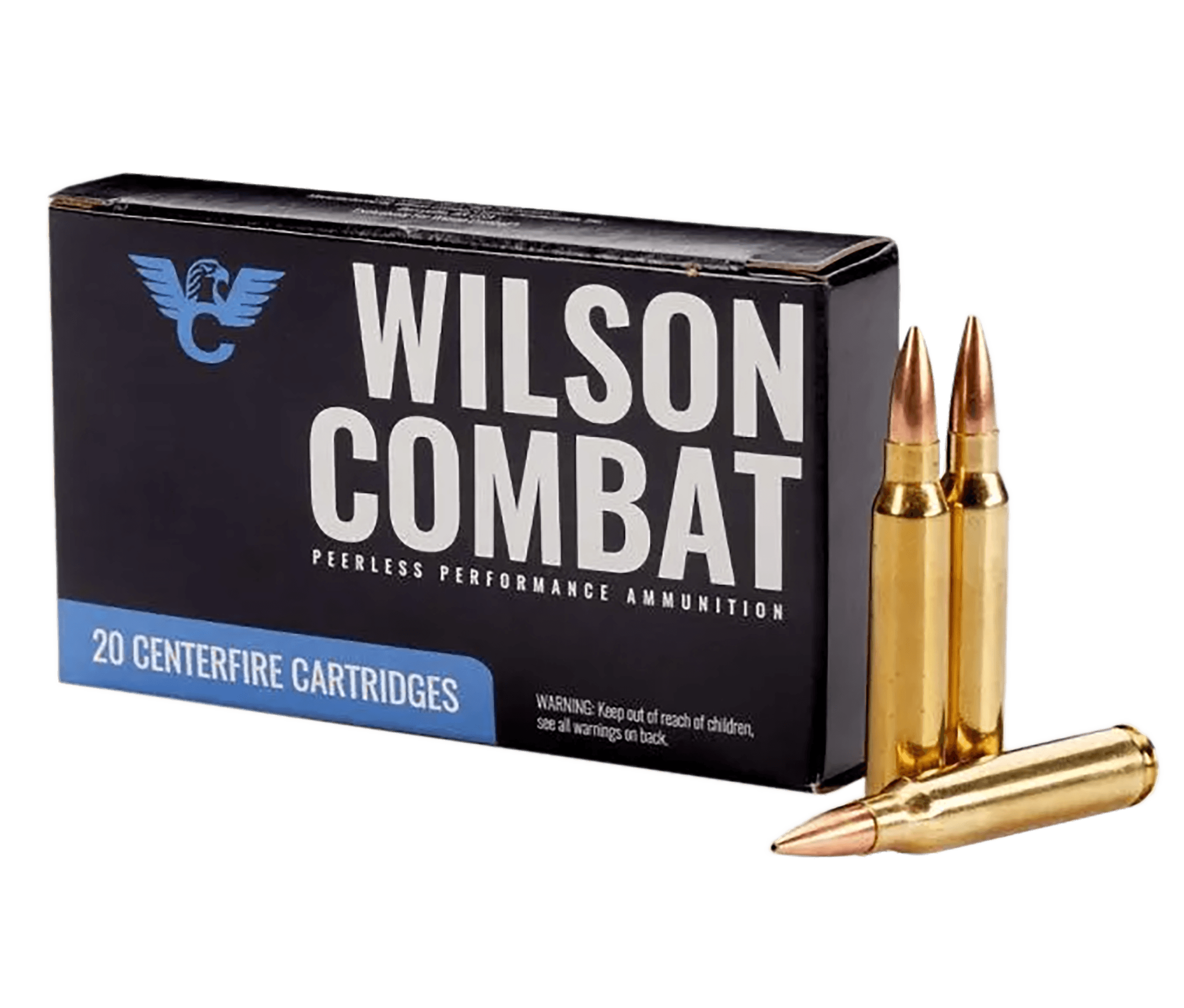 Wilson Combat Match, 223 Remington, Hollow Point Boat Tail, 69 Grain, 20 Rounds