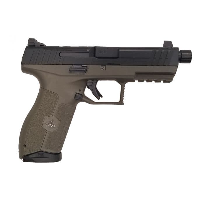 IWI Masada 9mm 4.6 Inch 17 Round OD Green Optics Ready Pistol