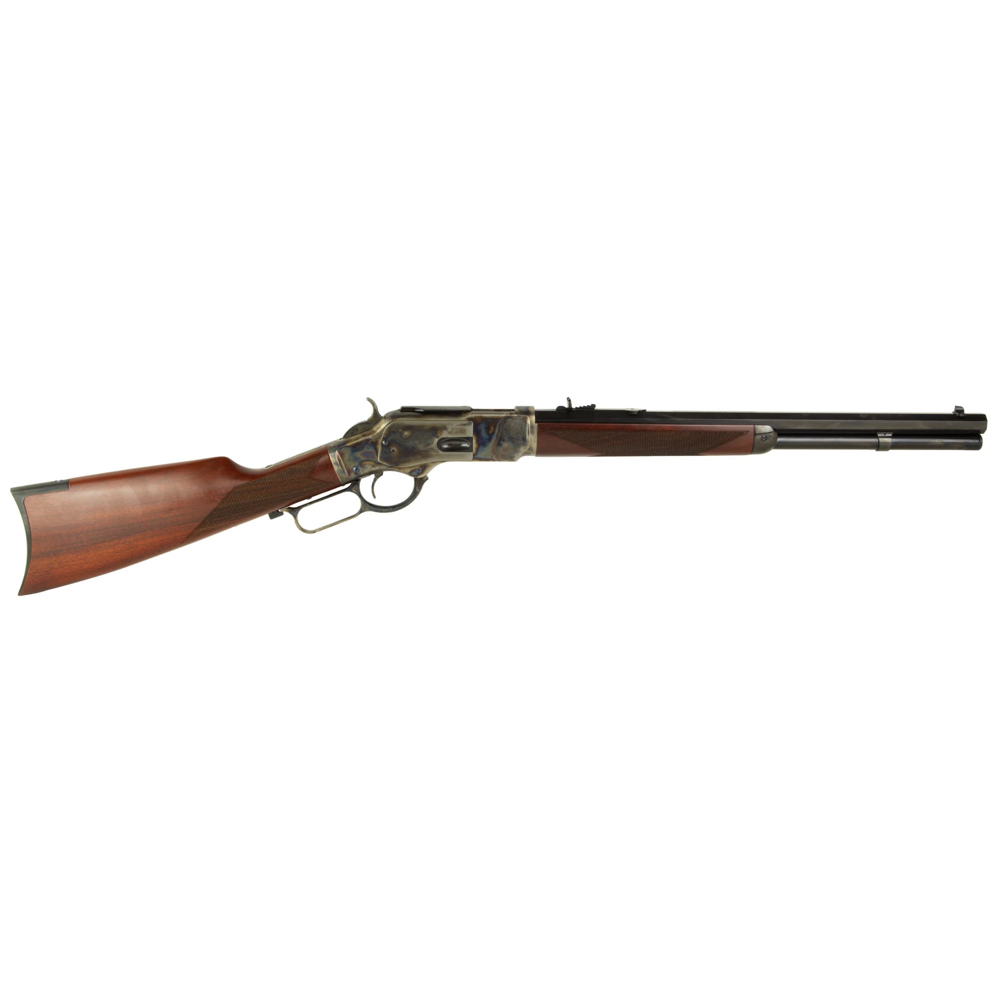 Cimarron Firearms Cimarron 1873 Saddle Rifle 357 Magnum 38 Special 18 inch 10 round Case Hardened Walnut