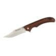 Remington Woodland Liner Lock Folding Knife Clip Point Blade Brown