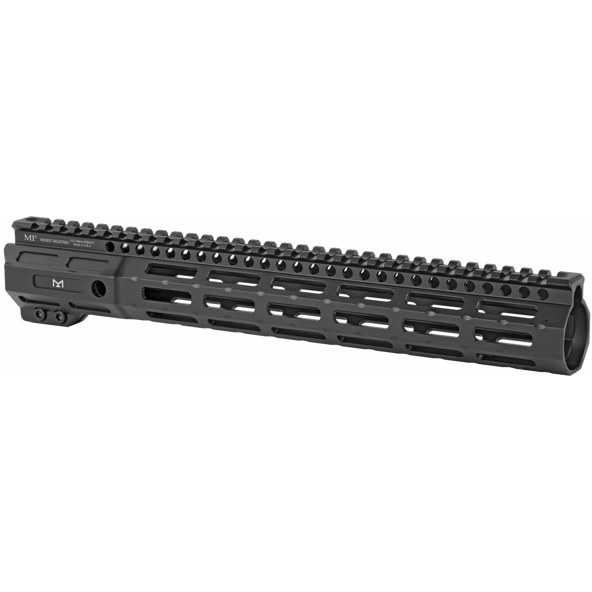 Midwest Industries MINF135 Night Fighter 13.50 Inch M-LOK Hardcoat Anodized Aluminum